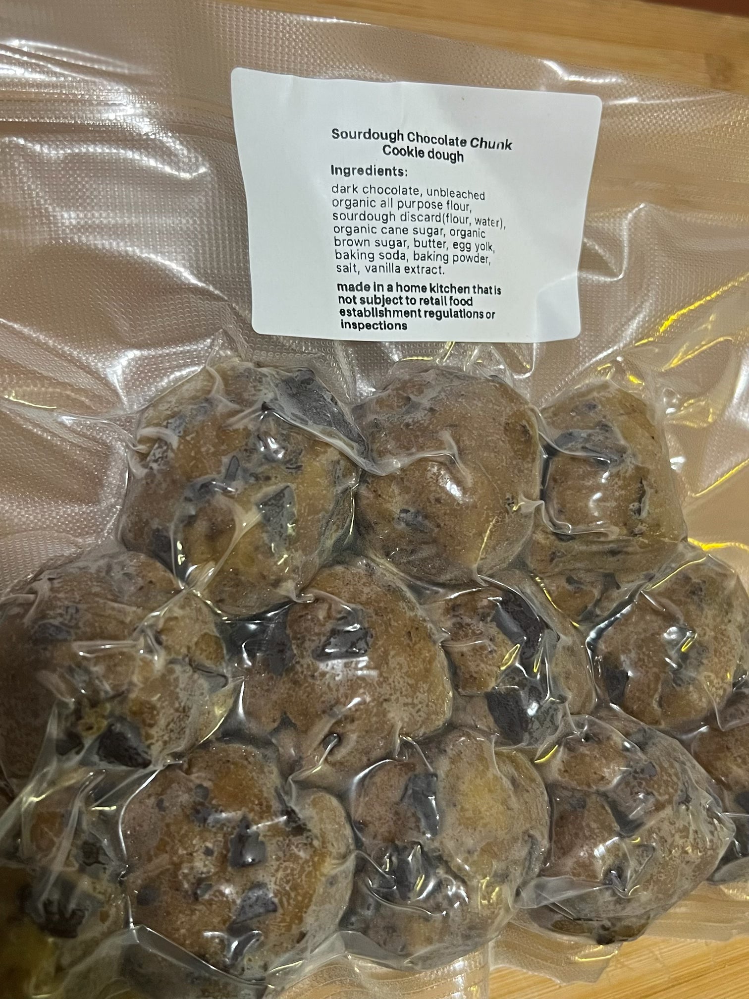 Sourdough Cookies Add On